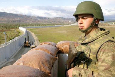 Turkish army soldier