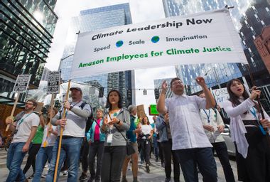 Thousands Of Americans Across The Country Participate In Global Climate Strike
